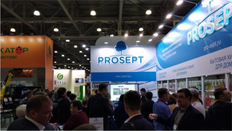 Компания Prosept на выставке CleanExpo Moscow | PULIRE 2018 Компания Prosept на выставке CleanExpo Moscow | PULIRE 2018